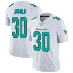 Nike Alec Ingold Miami Dolphins Youth White limited Vapor Untouchable Jersey