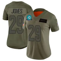 Nike Brandon Jones Miami Dolphins Women's Limited Camo 2019 Salute to Service Jersey