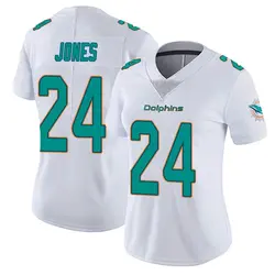 Nike Byron Jones Miami Dolphins Women's White limited Vapor Untouchable Jersey