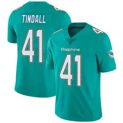 Nike Channing Tindall Miami Dolphins Youth Limited Aqua Team Color Vapor Untouchable Jersey