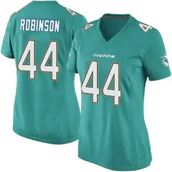 Nike Chop Robinson Miami Dolphins Women's Game Aqua Team Color Jersey