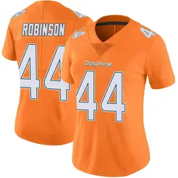 Nike Chop Robinson Miami Dolphins Women's Limited Orange Color Rush Jersey