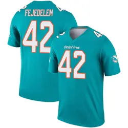 Nike Clayton Fejedelem Miami Dolphins Men's Legend Aqua Jersey