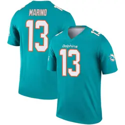 Nike Dan Marino Miami Dolphins Men's Legend Aqua Jersey