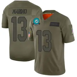 Nike Dan Marino Miami Dolphins Men's Limited Camo 2019 Salute to Service Jersey