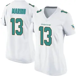 Nike Dan Marino Miami Dolphins Women's Game White Jersey