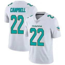 Nike Elijah Campbell Miami Dolphins Youth White limited Vapor Untouchable Jersey