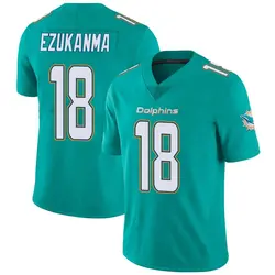 Nike Erik Ezukanma Miami Dolphins Men's Limited Aqua Team Color Vapor Untouchable Jersey