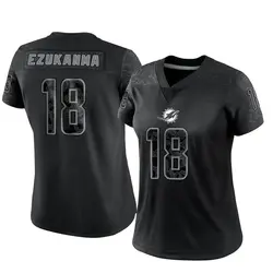 Nike Erik Ezukanma Miami Dolphins Women's Limited Black Reflective Jersey