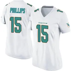 Nike Jaelan Phillips Miami Dolphins Women's Game White Jersey