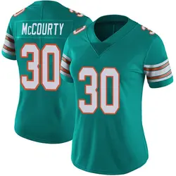 Nike Jason McCourty Miami Dolphins Women's Limited Aqua Alternate Vapor Untouchable Jersey