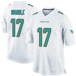 Nike Jaylen Waddle Miami Dolphins Men's Game White Jersey