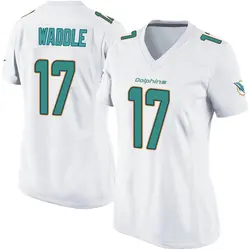 Nike Jaylen Waddle Miami Dolphins Women's Game White Jersey