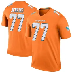 Nike John Jenkins Miami Dolphins Men's Legend Orange Color Rush Jersey