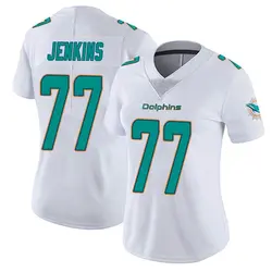 Nike John Jenkins Miami Dolphins Women's White limited Vapor Untouchable Jersey