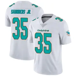 Nike John Saunders Jr. Miami Dolphins Youth White limited Vapor Untouchable Jersey