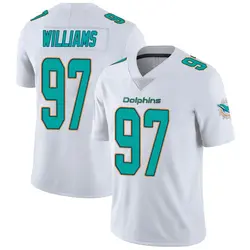Nike Jordan Williams Miami Dolphins Youth White limited Vapor Untouchable Jersey