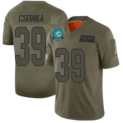 Nike Larry Csonka Miami Dolphins Youth Limited Camo 2019 Salute to Service Jersey
