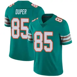 Nike Mark Duper Miami Dolphins Men's Limited Aqua Alternate Vapor Untouchable Jersey