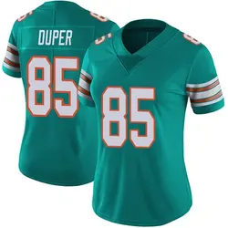 Nike Mark Duper Miami Dolphins Women's Limited Aqua Alternate Vapor Untouchable Jersey