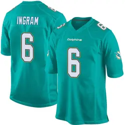 Nike Melvin Ingram Miami Dolphins Youth Game Aqua Team Color Jersey