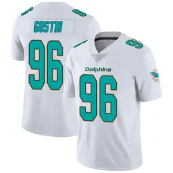 Nike Porter Gustin Miami Dolphins Youth White limited Vapor Untouchable Jersey