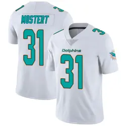 Nike Raheem Mostert Miami Dolphins Youth White limited Vapor Untouchable Jersey