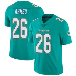Nike Salvon Ahmed Miami Dolphins Youth Limited Aqua Team Color Vapor Untouchable Jersey