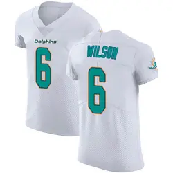 Nike Stone Wilson Miami Dolphins Men's Elite White Vapor Untouchable Jersey