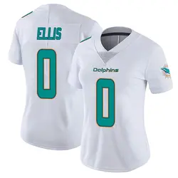 Nike Tino Ellis Miami Dolphins Women's White limited Vapor Untouchable Jersey