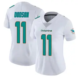 Nike Tyrel Dodson Miami Dolphins Women's White limited Vapor Untouchable Jersey