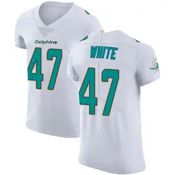 Nike ZaQuandre White Miami Dolphins Men's Elite White Vapor Untouchable Jersey