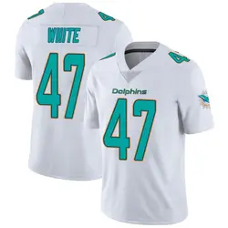 Nike ZaQuandre White Miami Dolphins Youth White limited Vapor Untouchable Jersey