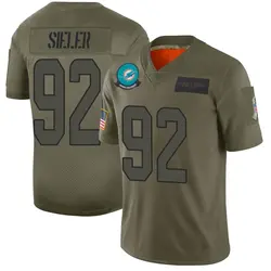 Nike Zach Sieler Miami Dolphins Youth Limited Camo 2019 Salute to Service Jersey